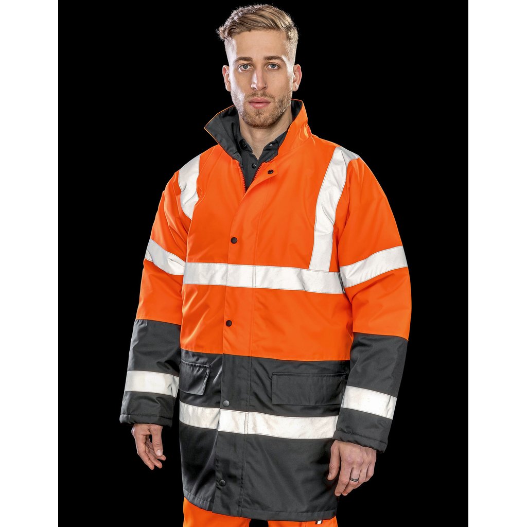[RT452] (R452X) Motorway 2-Tone Safety Coat