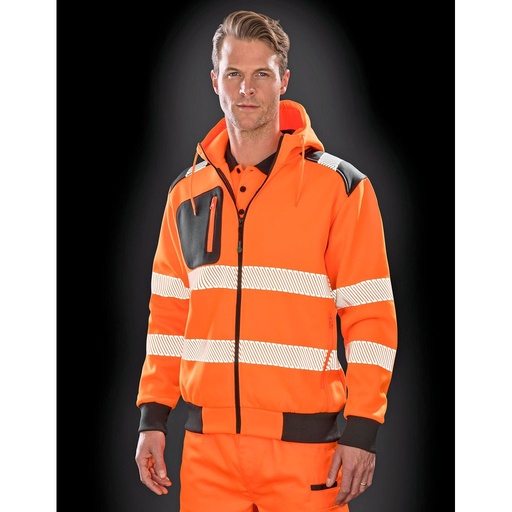 [RT503] (R503X) Recycled Zipped Safety Hoody [RT503]
