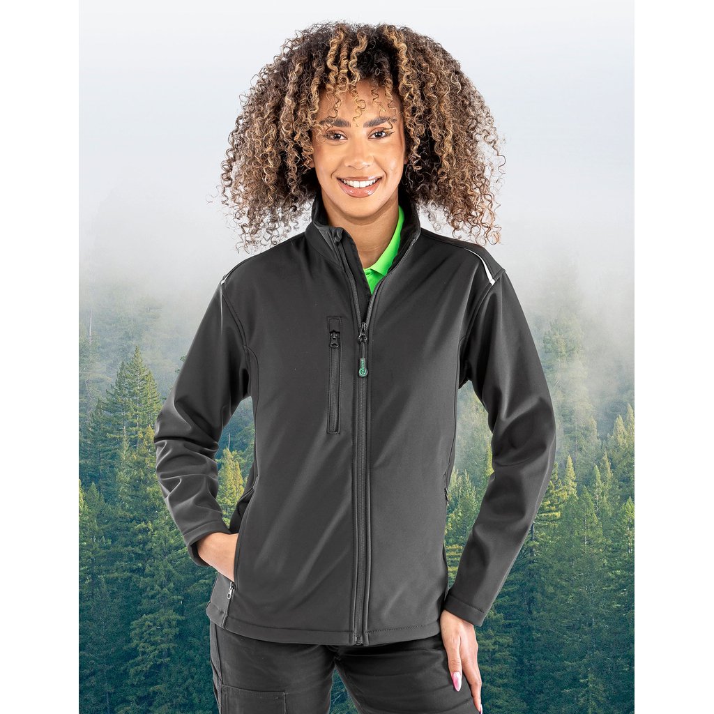 [RT900F] (R900F) Women´s Recycled 3-Layer Printable Softshell Jacket
