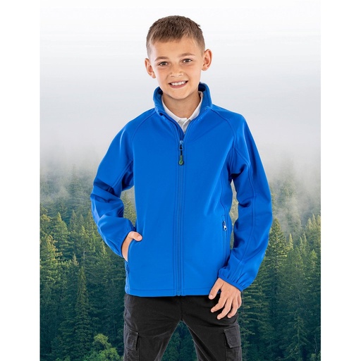 [RT901Y] (R901Y) Recycled 2-Layer Printable Youth Softshell Jacket [RT901Y]