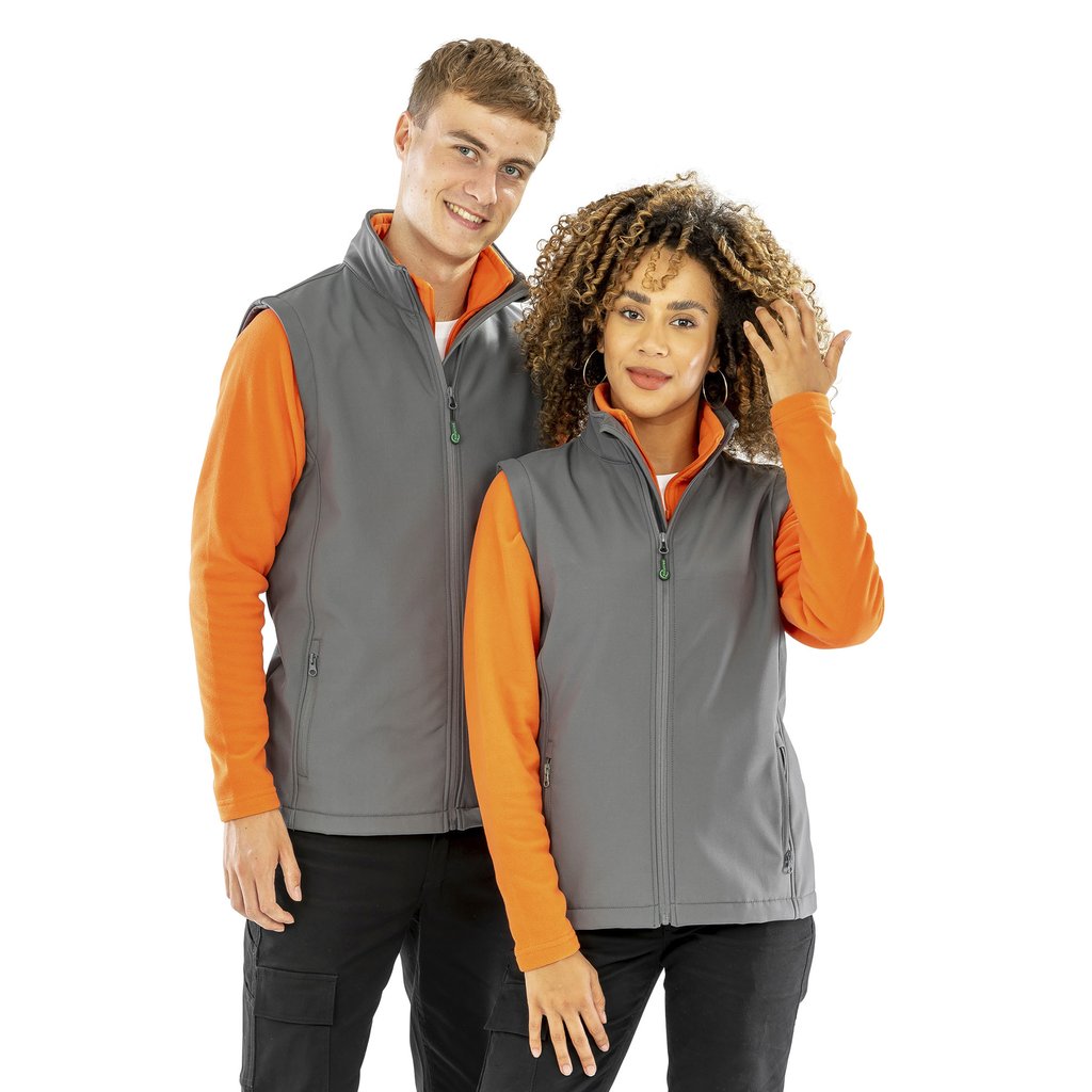 [RT902] (R902M) Men´s Recycled 2-Layer Printable Softshell Bodywarmer [RT902]