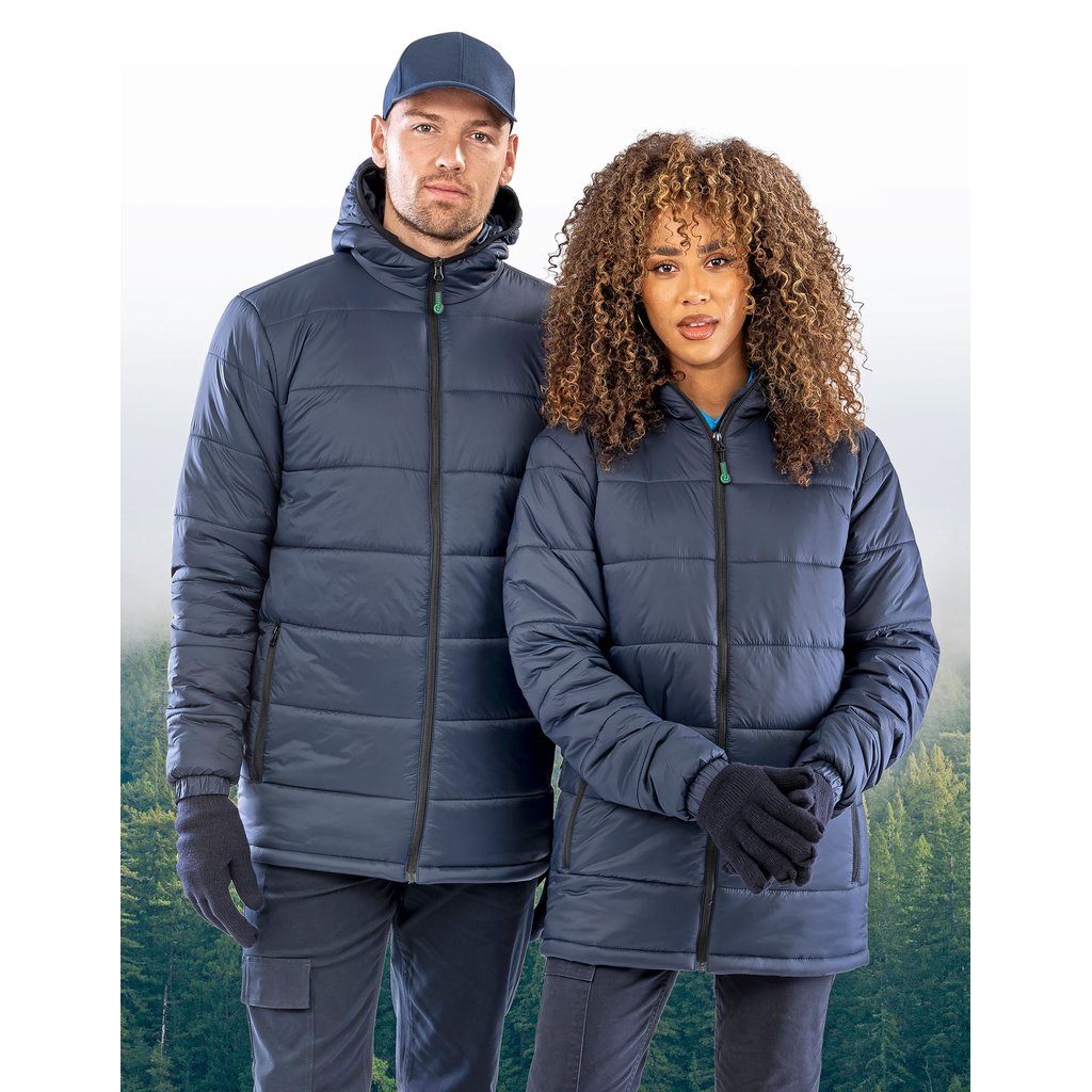[RT910] (R910X) Recycled Hooded Padded Parka