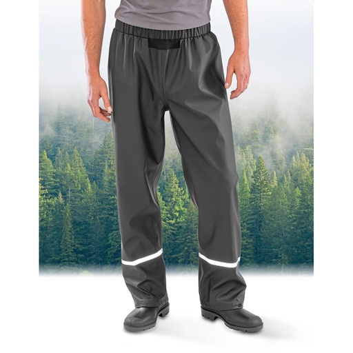 [RT916] (R916X) Prism PU Waterproof Trouser with Reflective Bands & Recycled Backing [RT916]