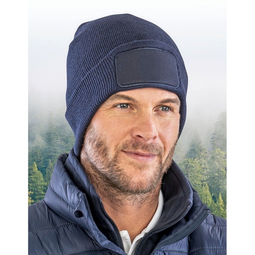 [RT927] (RC927X) Recycled Double Knit Printers Beanie [RT927]