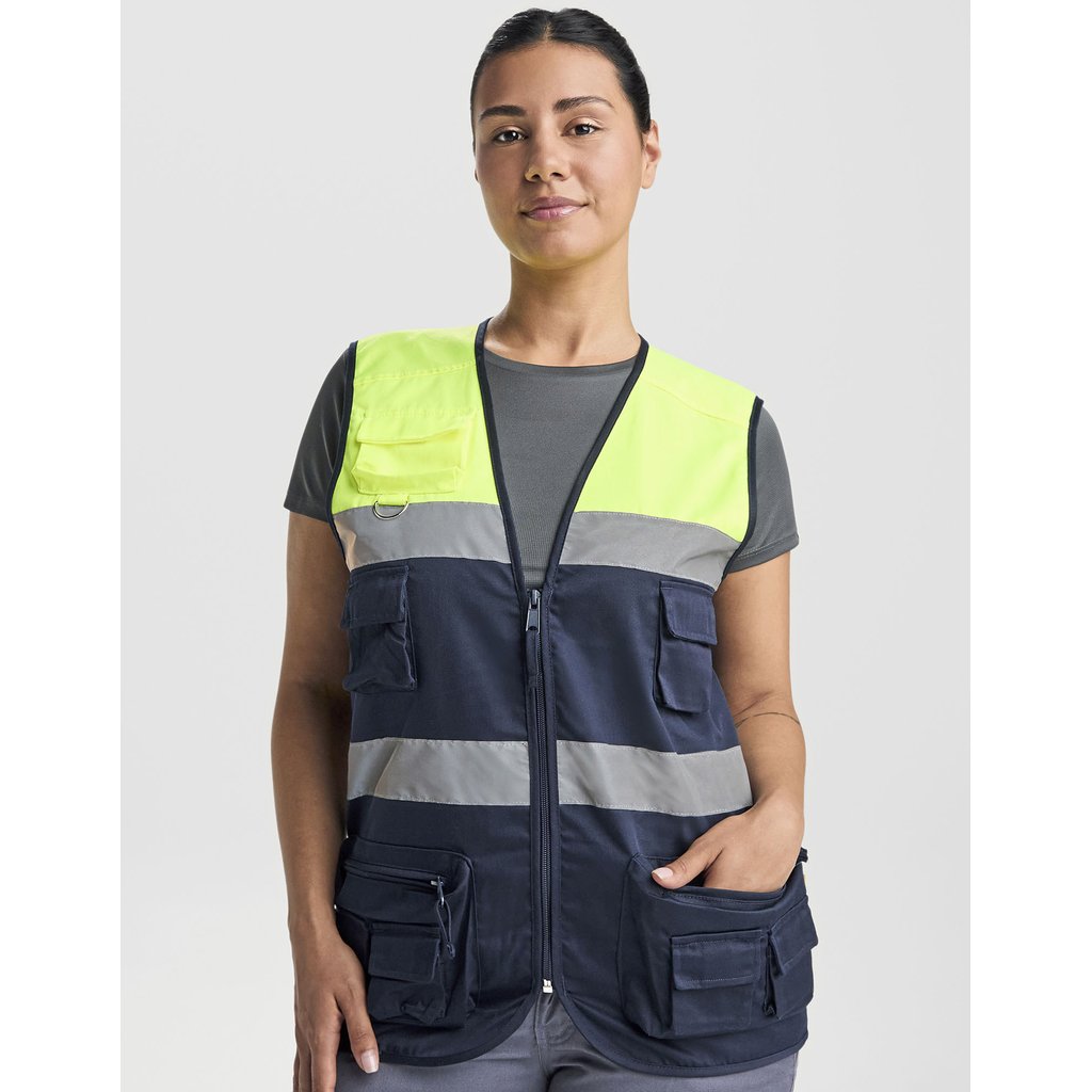 [RY9323] (HV9323) High visibility Multi-Pocket Vest Beta [RY9323]