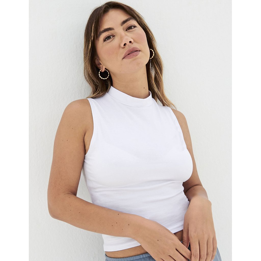 [SF170] (SK170) Women´s High Neck Crop Vest