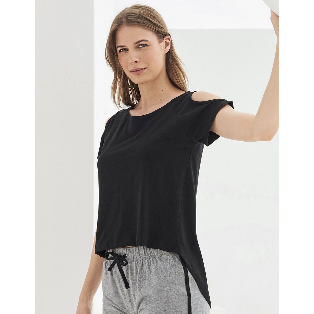 [SF233] (SK233) Women´s Drop Tail T