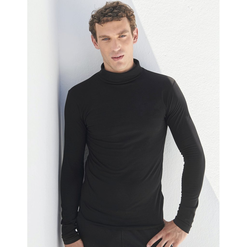 [SFM125] (SF125) Men´s Feel Good Stretch Roll Neck Top