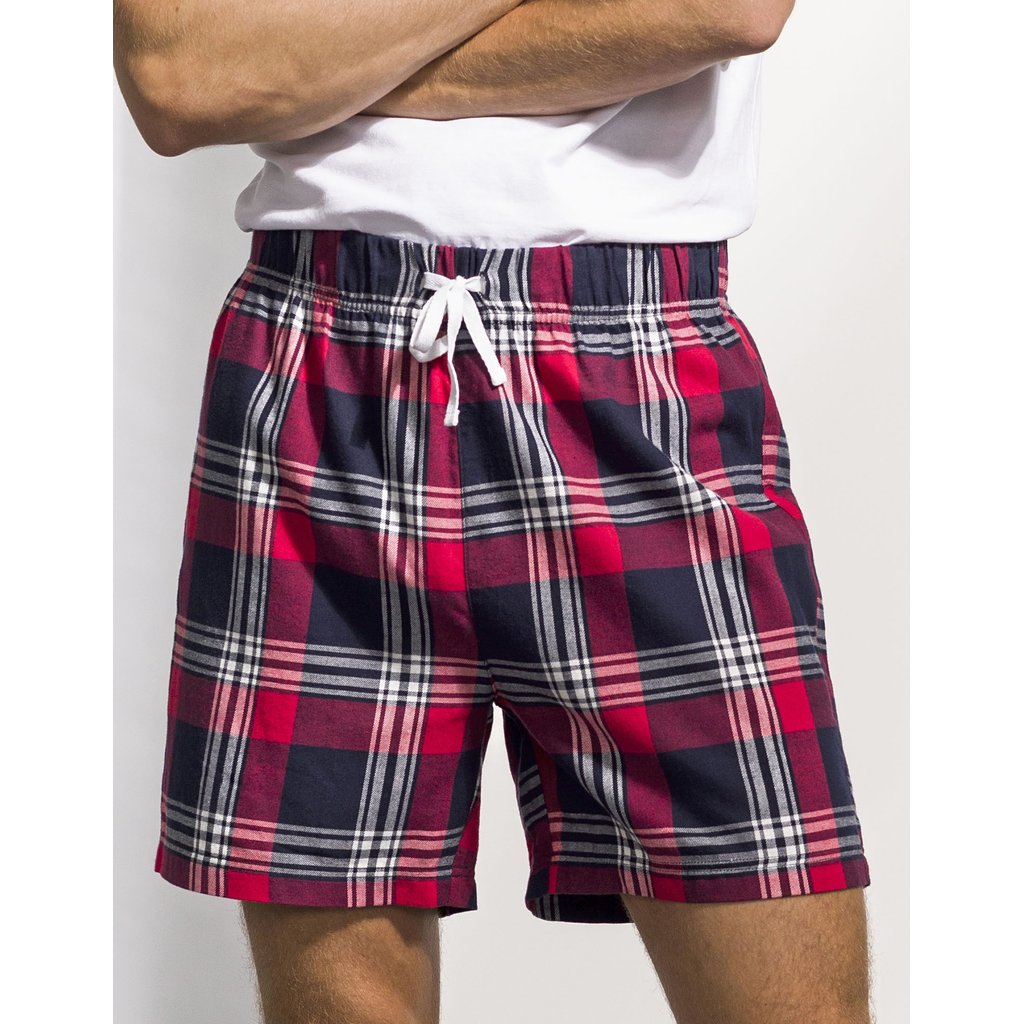 [SFM82] (SF082) Men´s Tartan Lounge Shorts