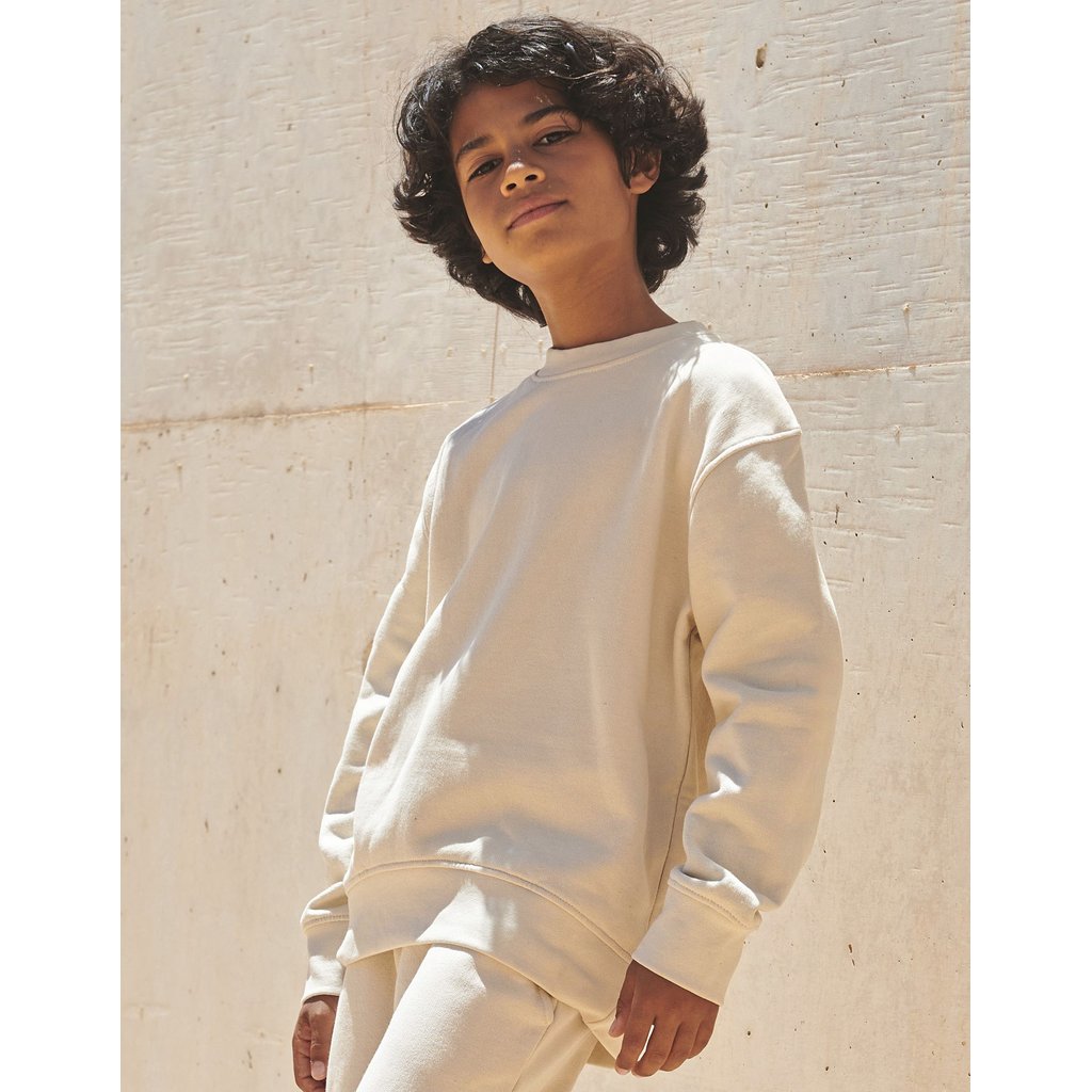 [SM530] (SM530) Kids' Sustainable Fashion Curved Hem Sweat [SM530]