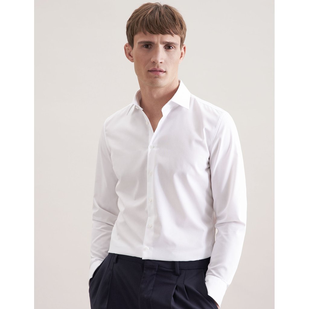 [SN021005] (01.021005) Men´s Shirt Shaped Fit Extra Longsleeve