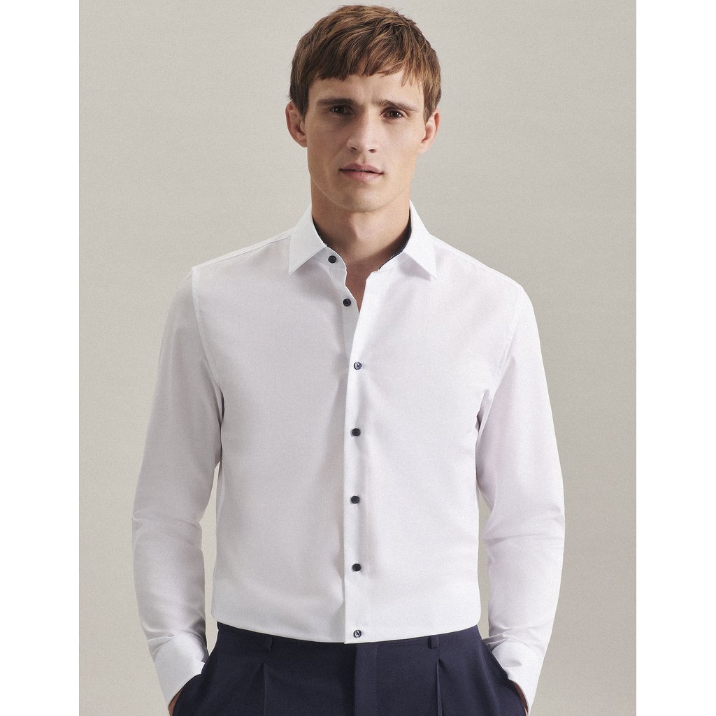[SN693690] (693690) Men´s Shirt Poplin Slim Fit Long Sleeve