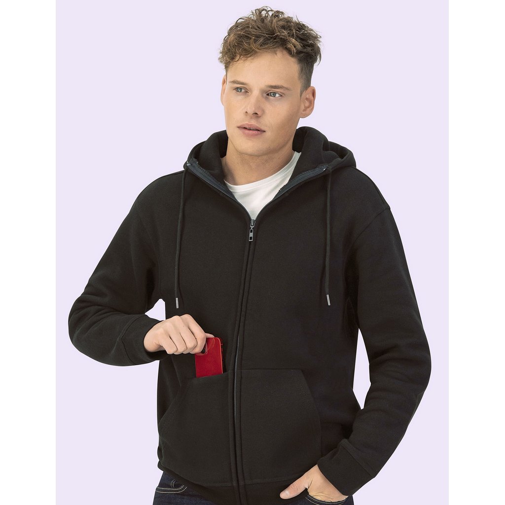 [SW240] (SW240) Organic Cotton Unisex Sweat Jacket
