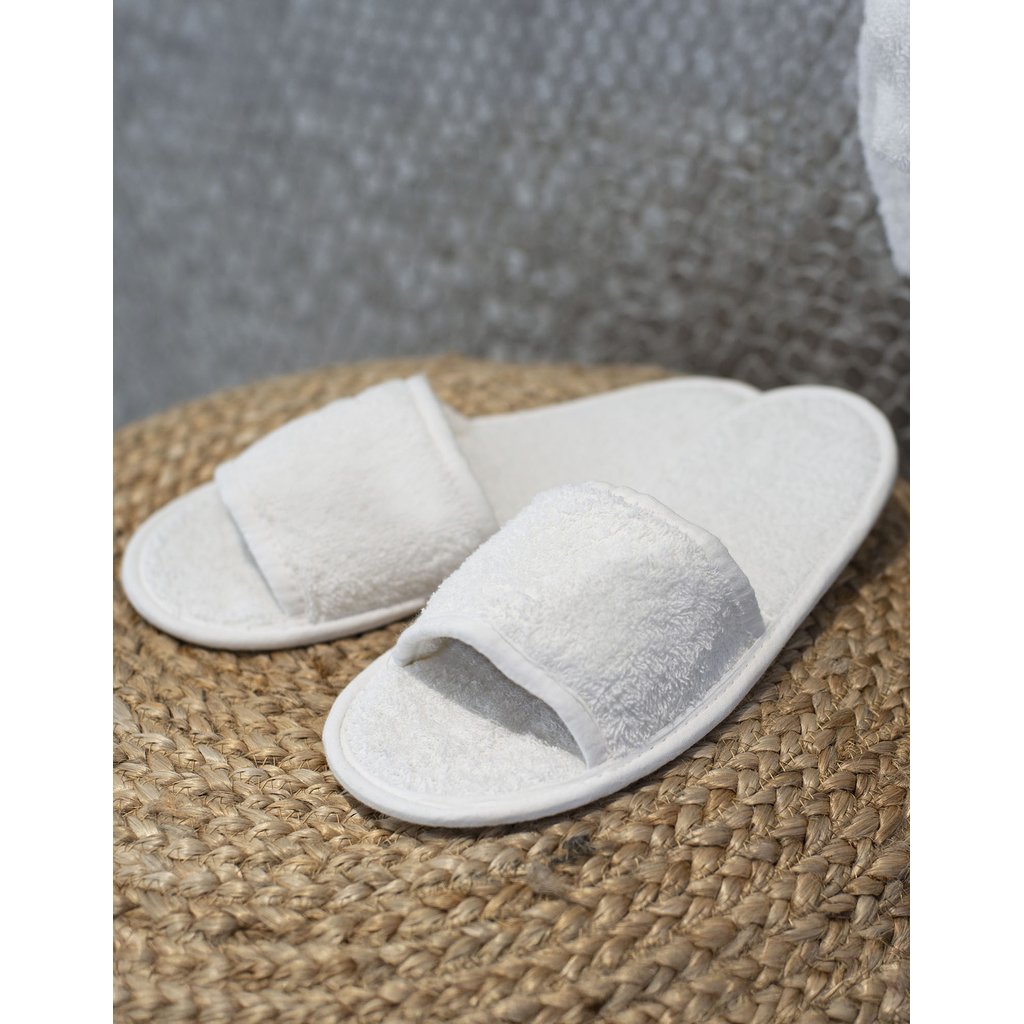 [TC64] (TC064) Classic Terry Slippers - Open Toe