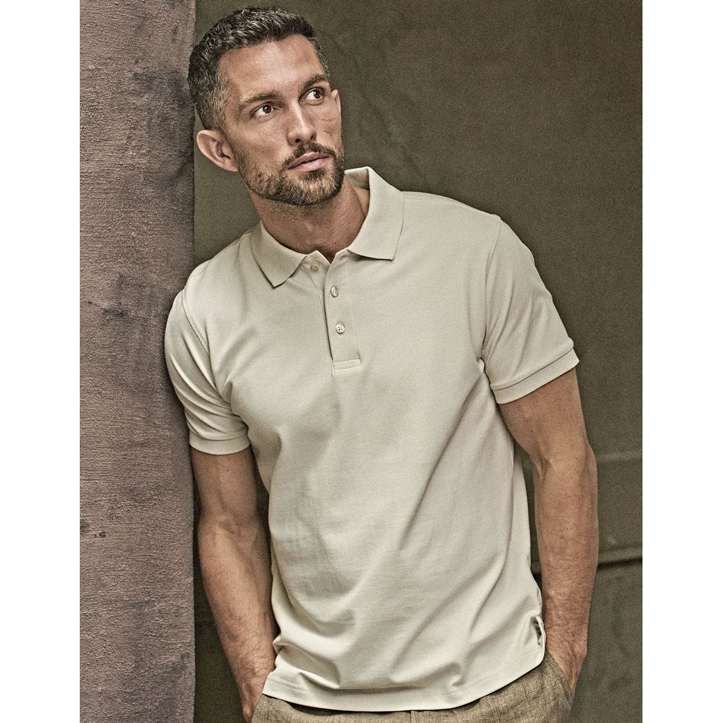 [TJ1405] (1405) Men´s Luxury Stretch Polo
