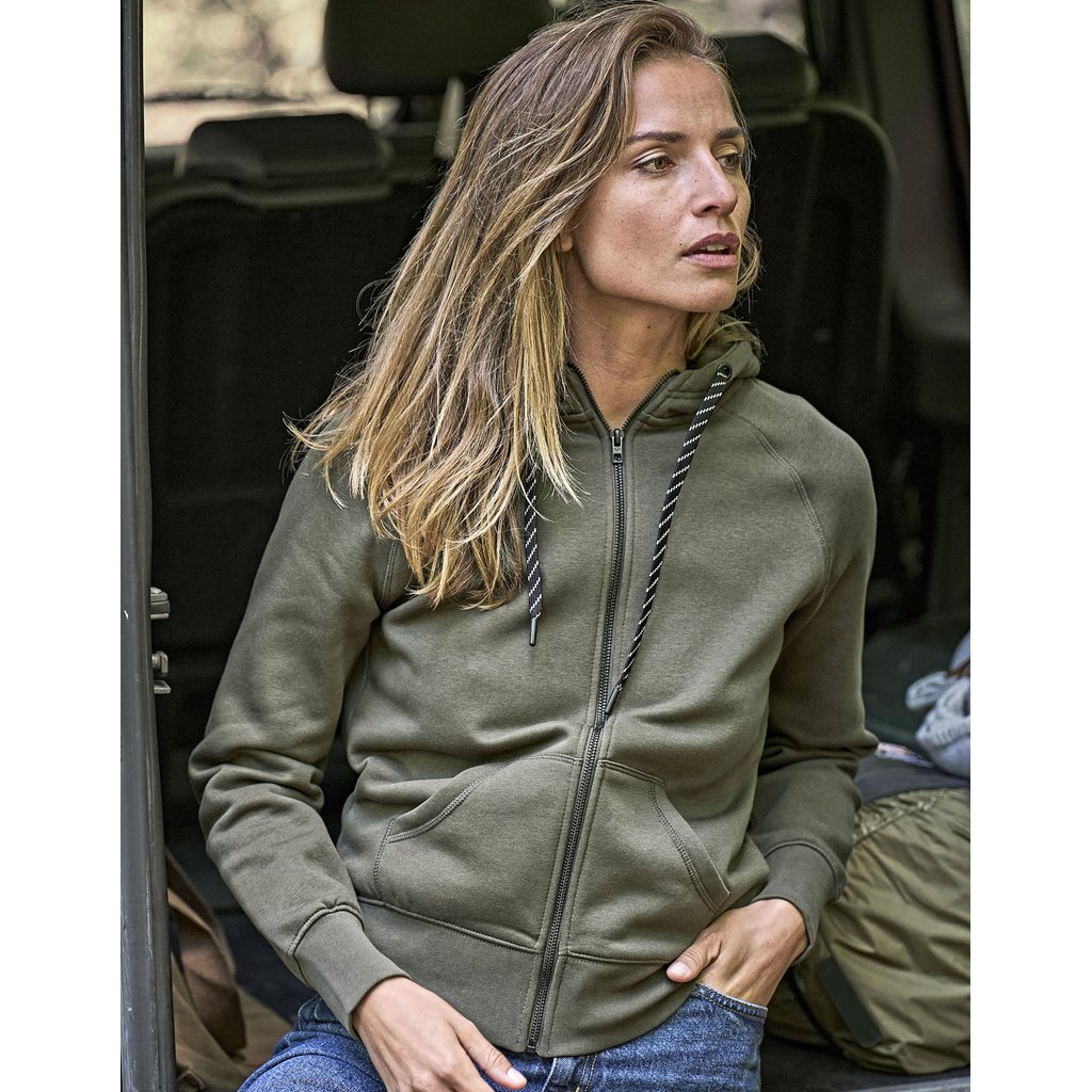 [TJ5436N] (5436) Women´s Fashion Full Zip Hood