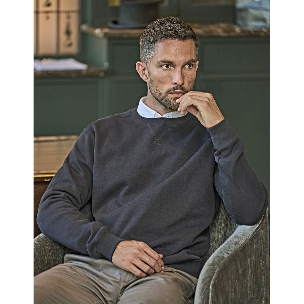 [TJ5504] (5504) Ribbed Interlock Crew Neck