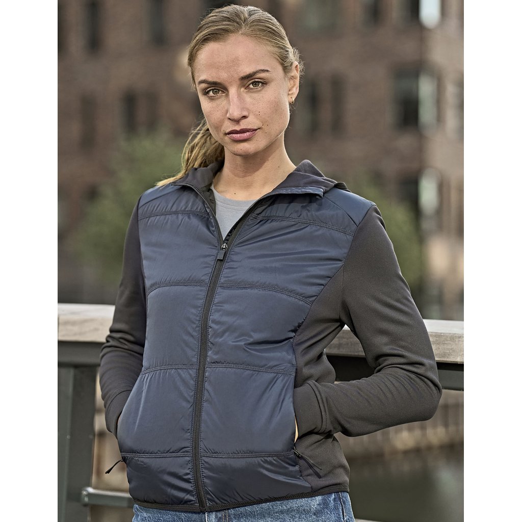 [TJ9113] (9113) Women´s Hybrid-Stretch Hooded Jacket