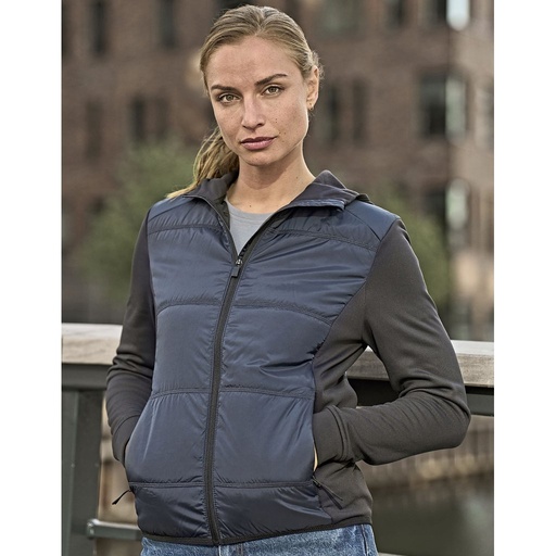 [TJ9113] (9113) Women´s Hybrid-Stretch Hooded Jacket [TJ9113]