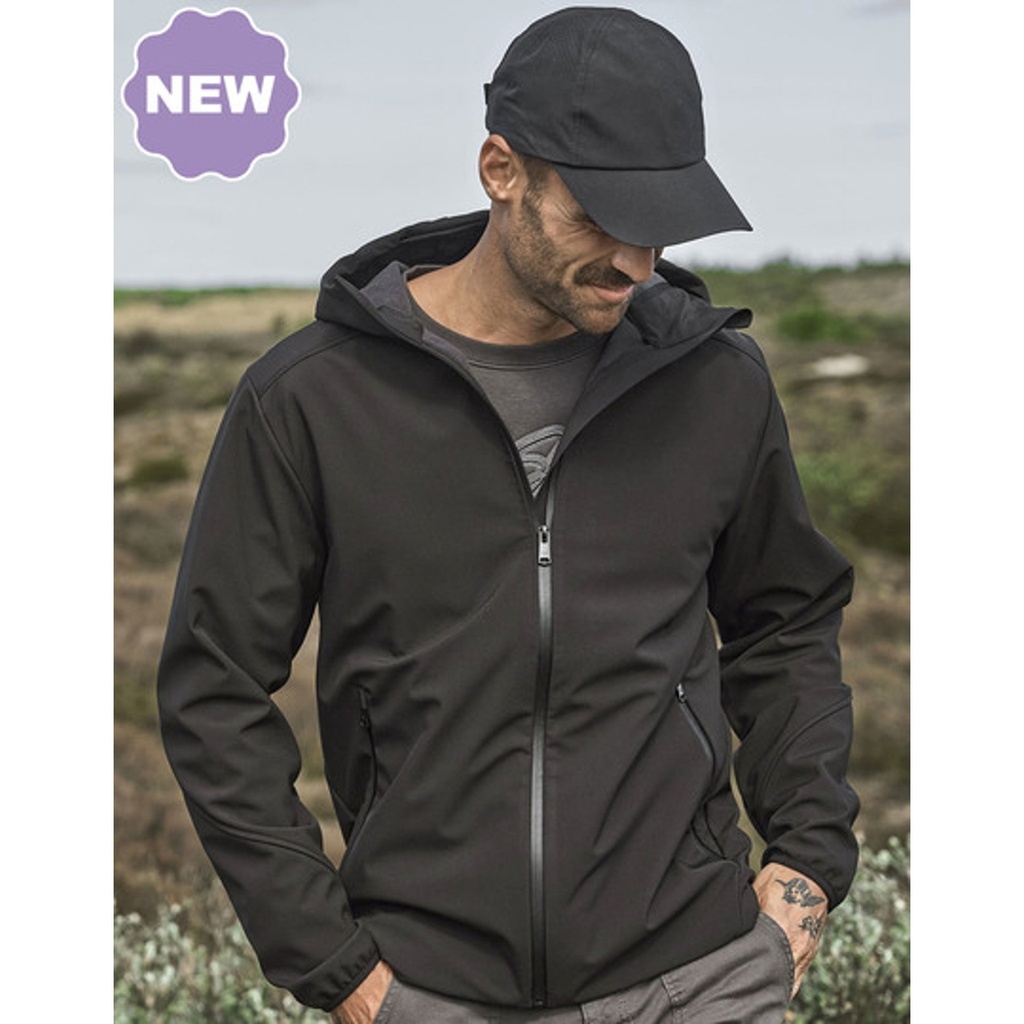 [TJ9524] Hooded Performance Softshell Jacket