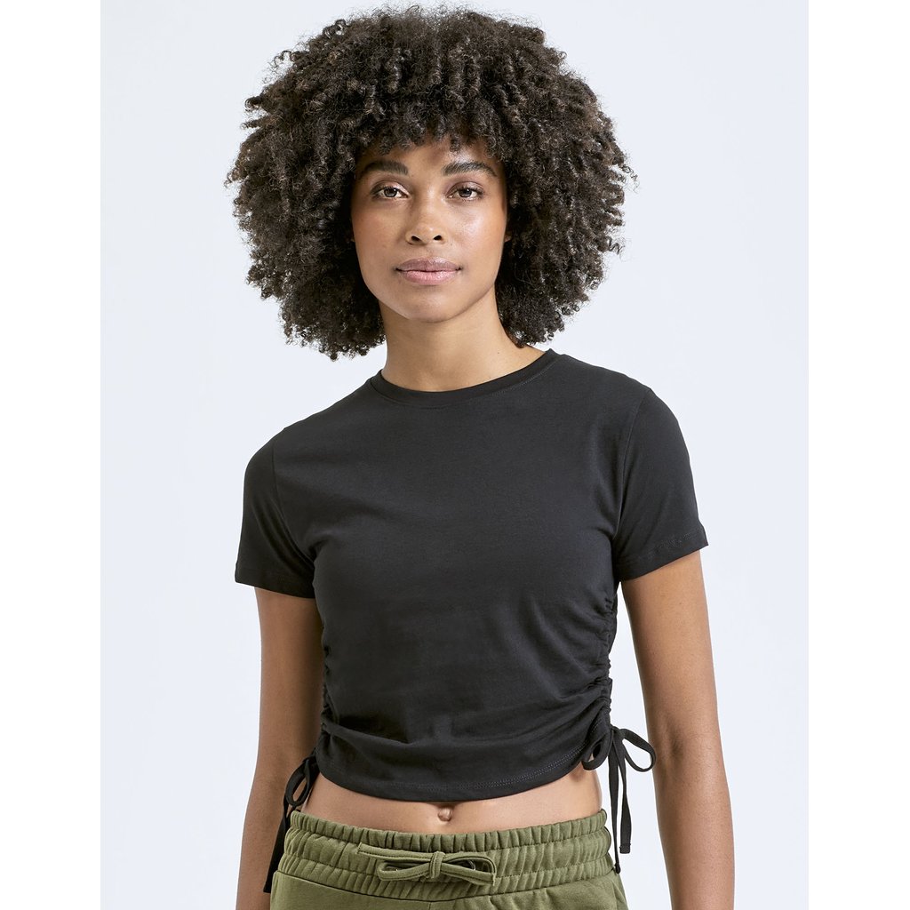 [TR069] (TR069) Women´s Ruched Crop Top