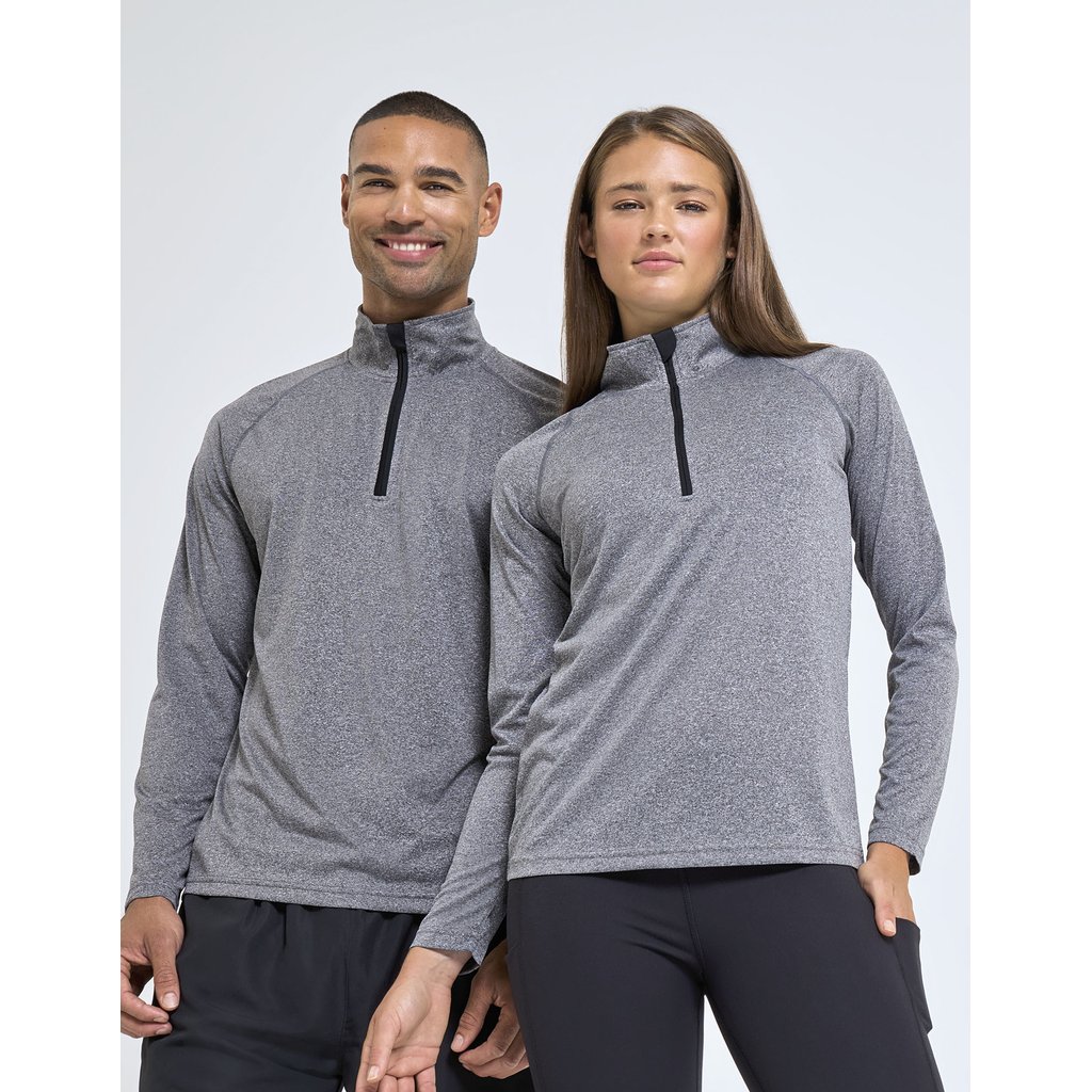 [TR110] (TR110) Men´s Long Sleeve Performance ¼ Zip