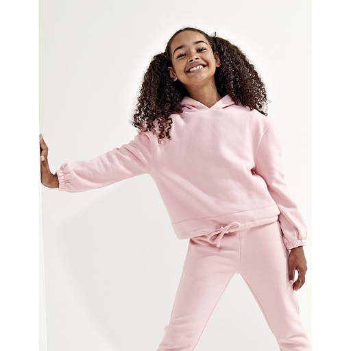 [TR85B] Kids Recycled Cropped Oversize Hoodie [TR85B]