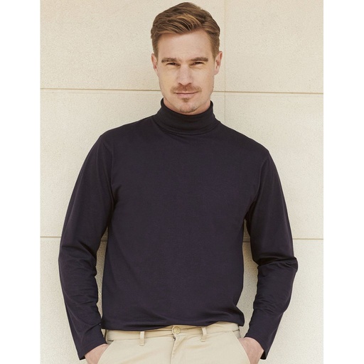 [W020] (H020) Roll-Neck Long-Sleeve Top [W020]