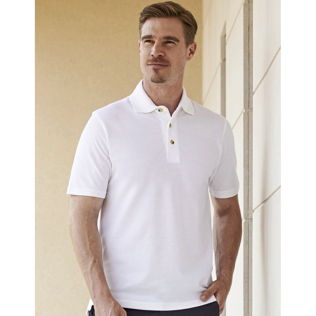 [W100] (H100) Classic Cotton Piqué Polo Shirt