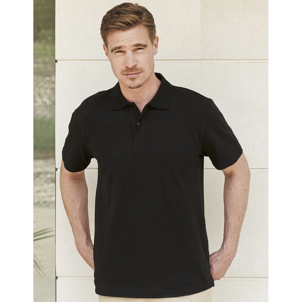 [W305] (H305) Men´s Stretch Piqué Polo Shirt