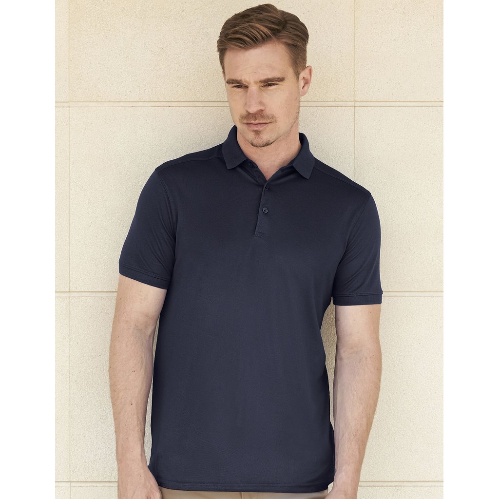 [W460] (H460) Men´s Slim Fit Stretch Polo Shirt + Wicking Finish