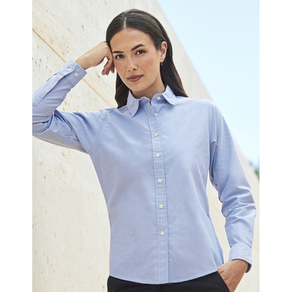 [W511] (H511) Ladies´ Classic Long Sleeved Oxford Shirt [W511]