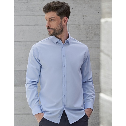 [W582] (H582) Men´s Long Sleeved ´Cotton Feel´ Coolplus® Shirt [W582]
