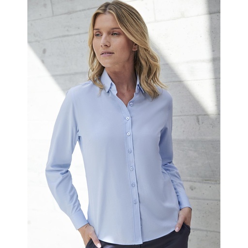 [W583] (H583) Ladies´ Long Sleeved ´Cotton Feel´ Coolplus® Shirt [W583]
