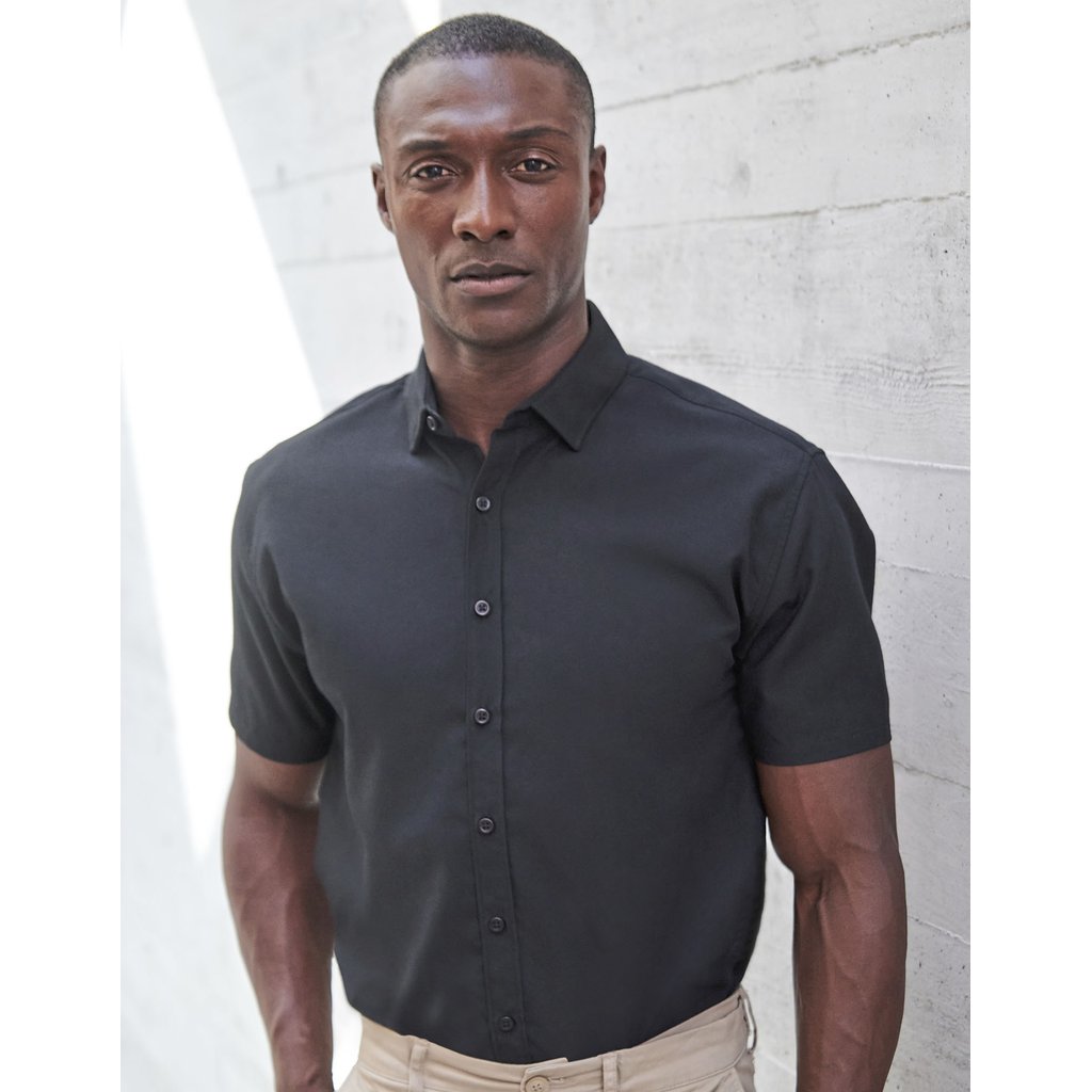 [W588] (H588) Men´s Short Sleeved ´Cotton Feel´ Coolplus® Shirt [W588]