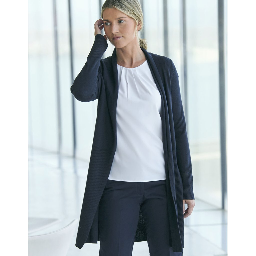 [W719] (H719) Ladies´ Longline Open Cardigan