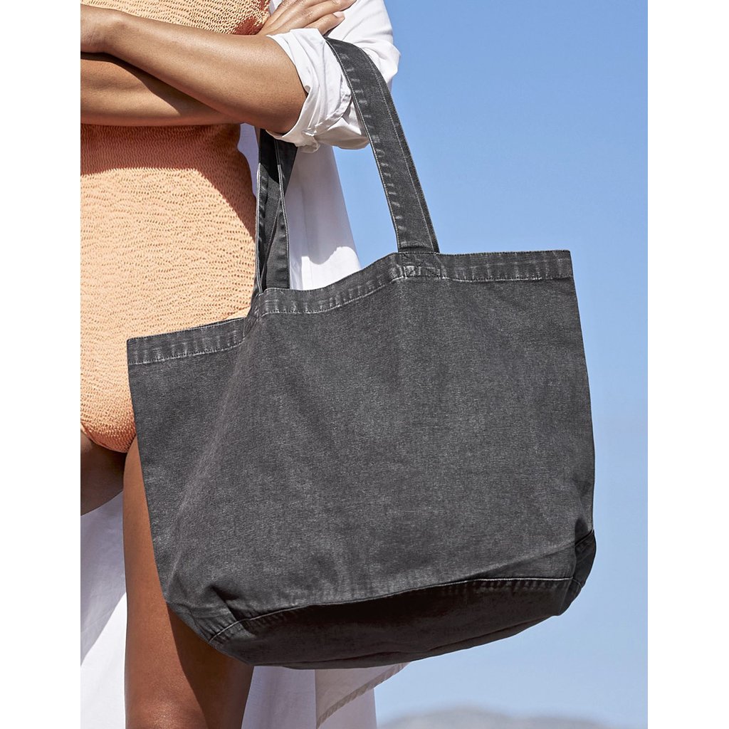 [WM345] (W345) Garment Dyed Shopper