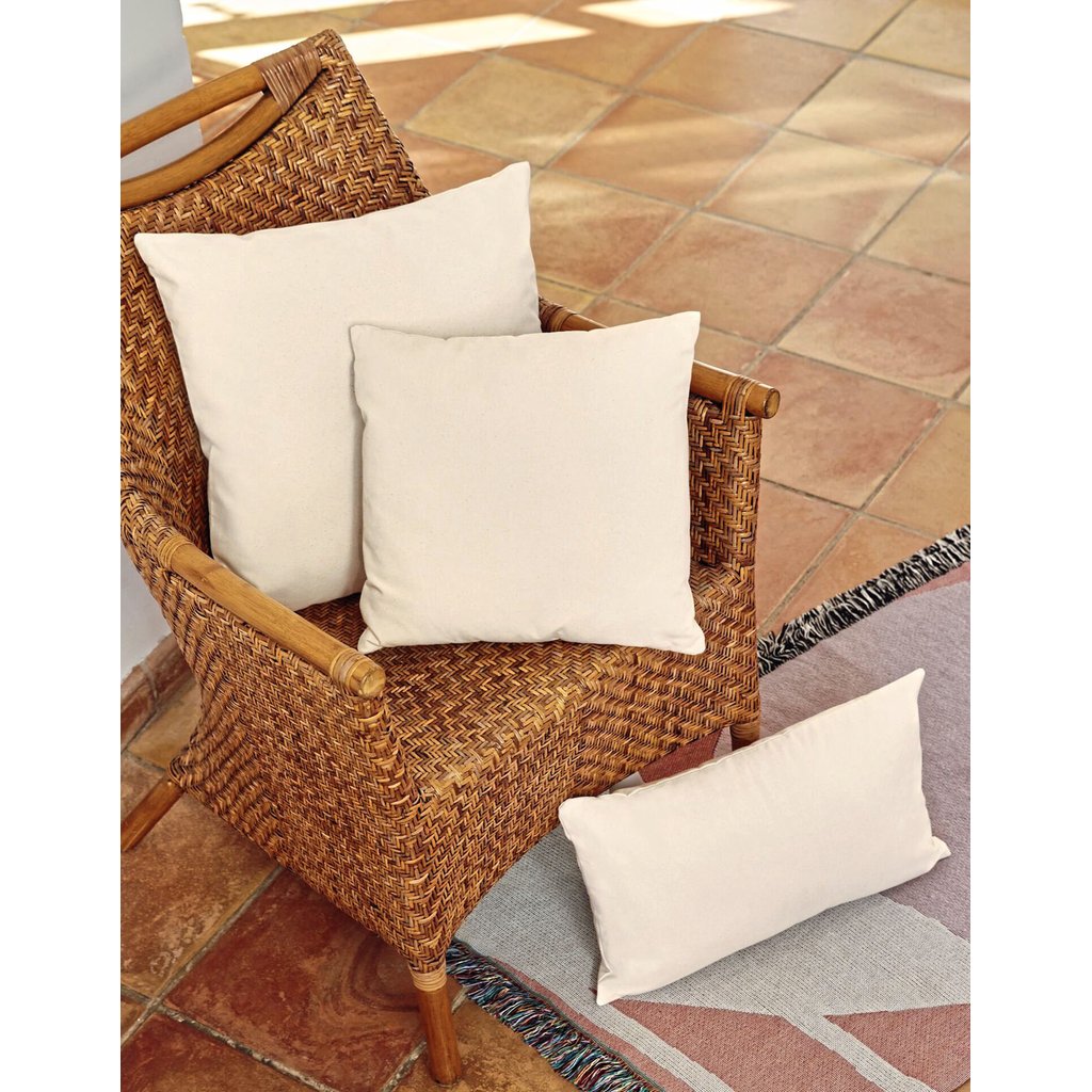 [WM350] (W350) Fairtrade Cotton Canvas Cushion Cover