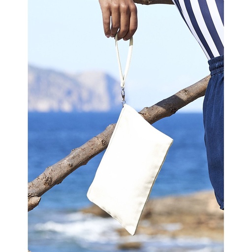 [WM520] (W520) Canvas Wristlet Pouch [WM520]