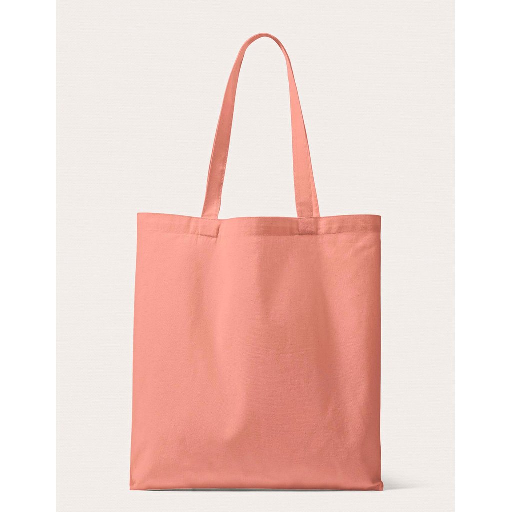 [X1438] (40002-31-1438) Organic Canvas Carrier Bag Long Handle London 01
