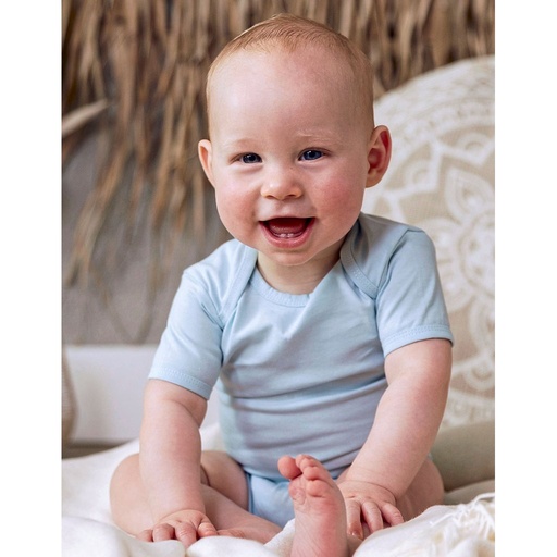 [X21120] (12002-1120) Organic Baby Bodysuit Short Sleeve Rebel 01 [X21120]