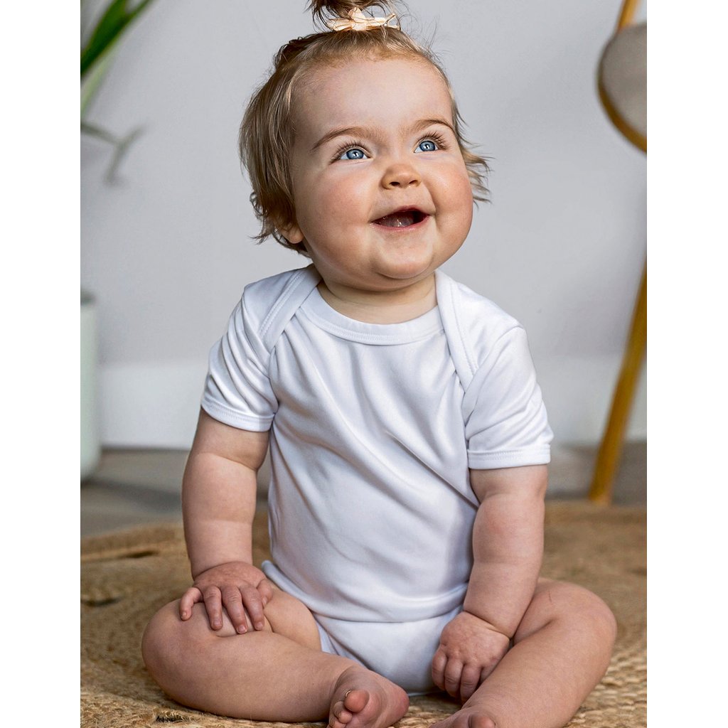 [X801] (ROM540) Short Sleeve Baby Bodysuit Polyester
