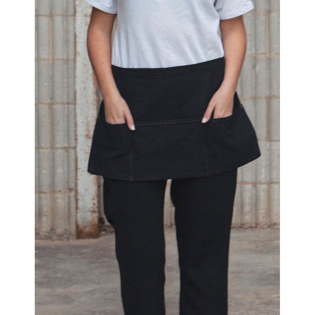 [X991] (CS3060JNS) Jeans Cocktail Apron