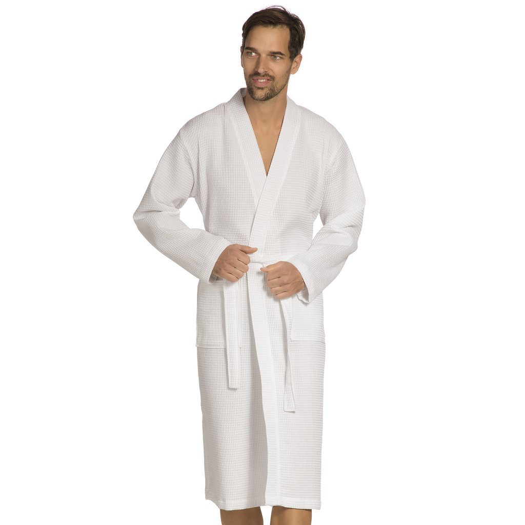 [XF012] (Wellington) Piqué Bathrobe Wellington