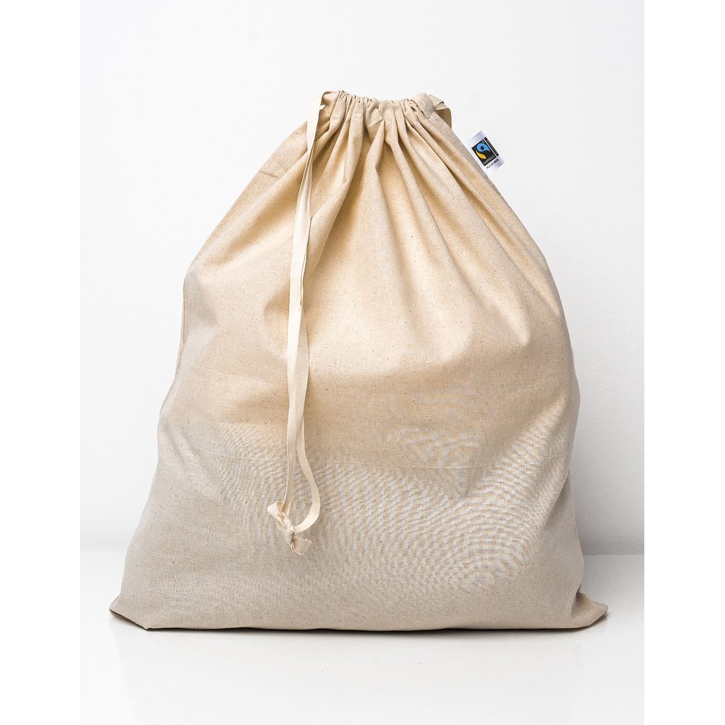 [XT1500] Large Fairtrade Cotton Stuff Bag [XT1500]