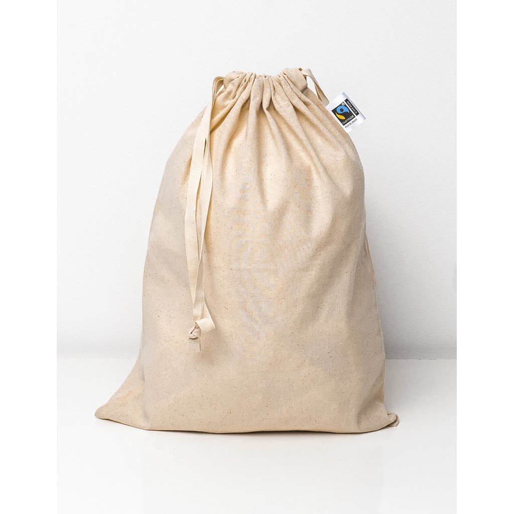 [XT1600] Small Fairtrade Cotton Stuff Bag [XT1600]