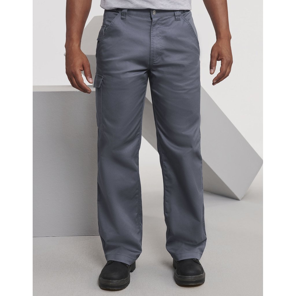 [Z001] (R-001M-0) Workwear Polycotton Twill Trousers