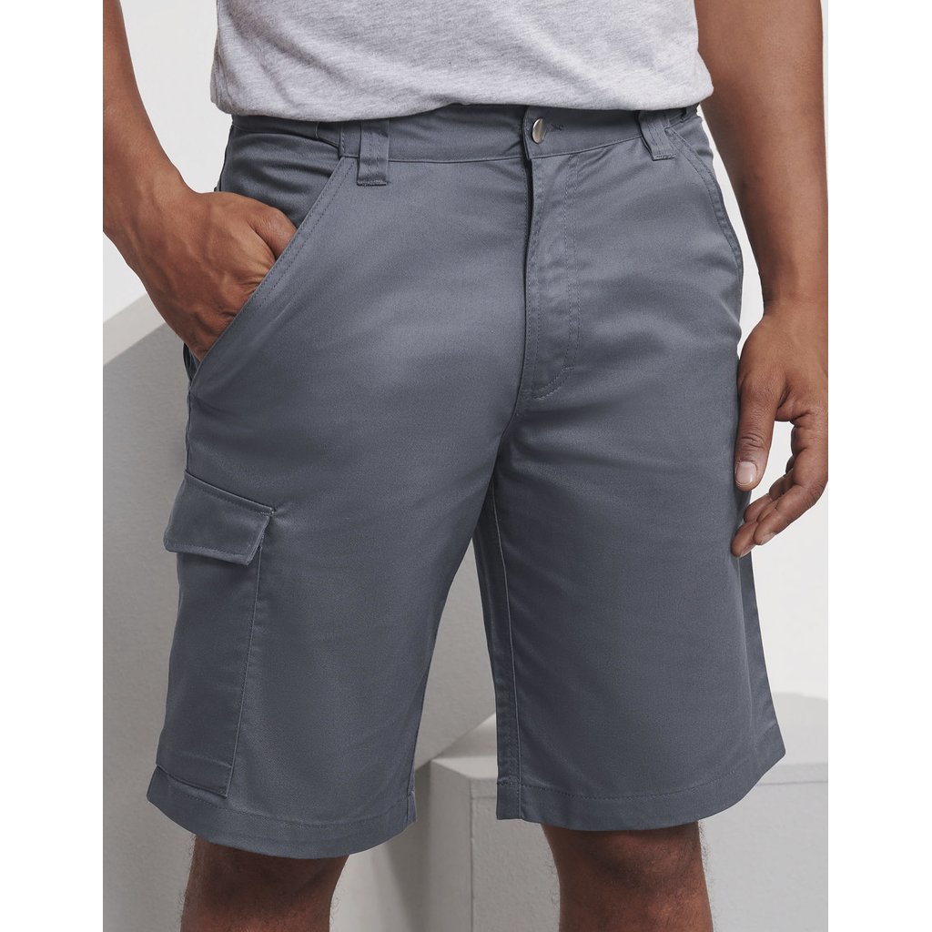[Z002] (R-002M-0) Workwear Polycotton Twill Shorts