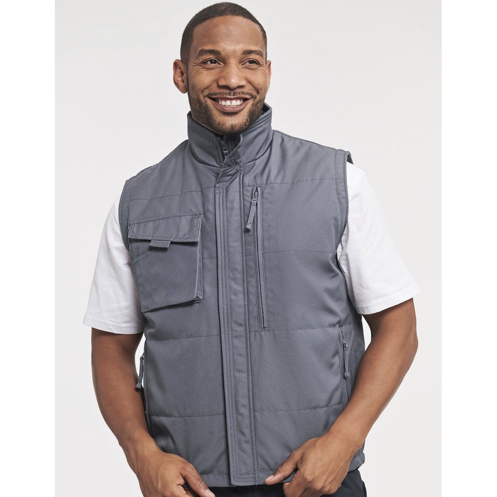 [Z014] (R-014M-0) Heavy Duty Workwear Gilet