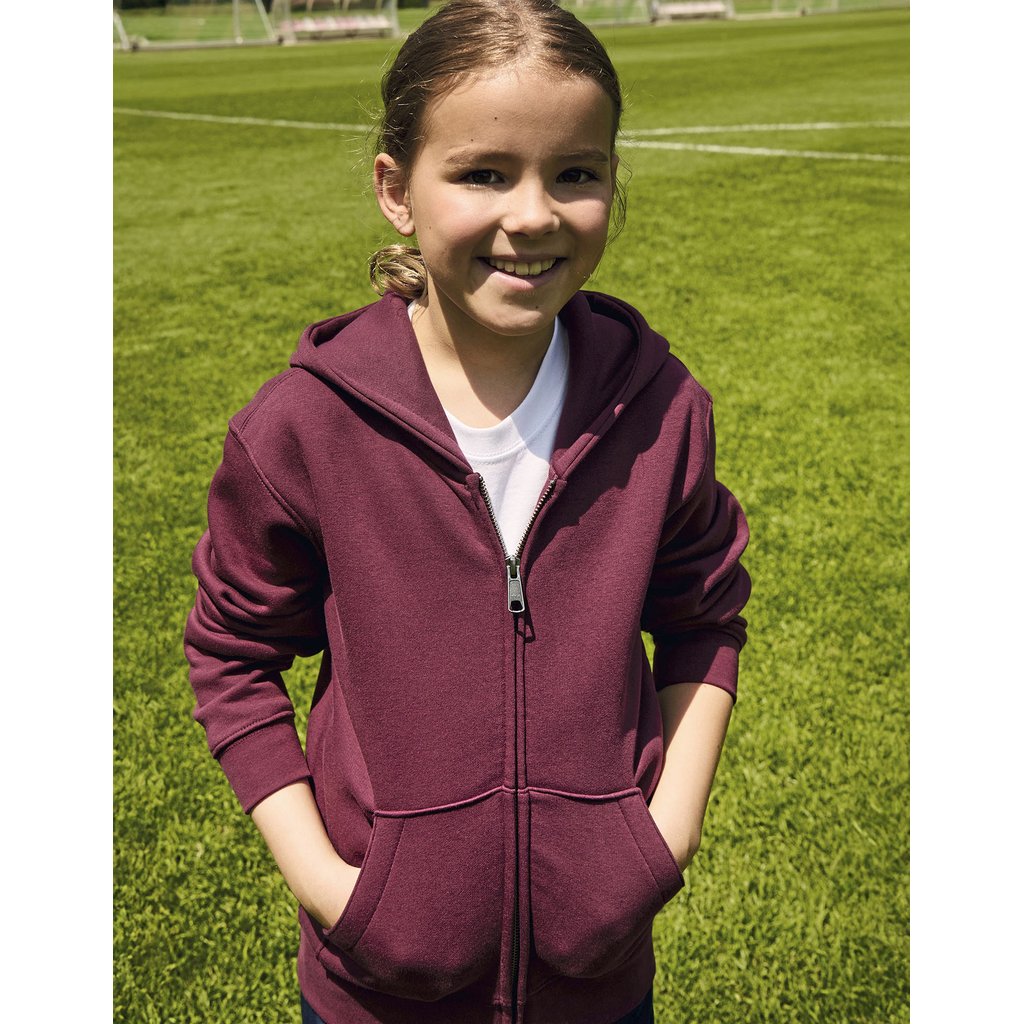 [Z266K] (R-266B-0) Kids Authentic Zipped Hood Jacket